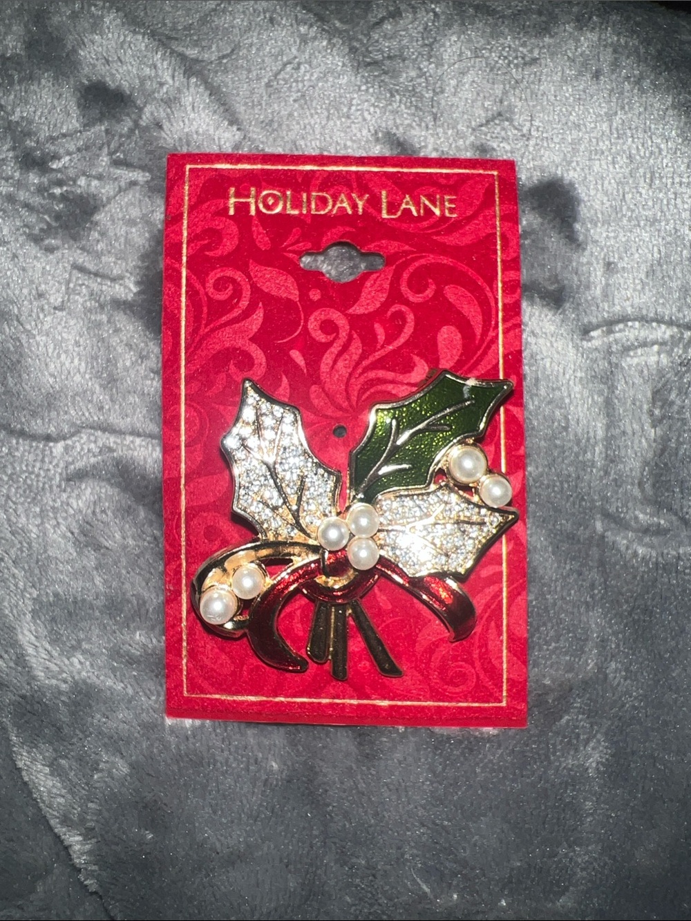 Holiday Pin from Macy’s